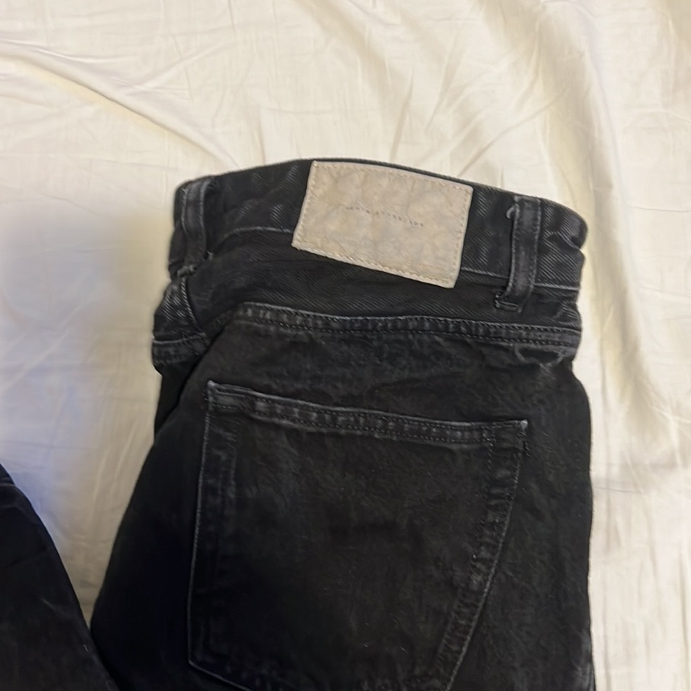 Washed black jeans - Picture 2 of 2